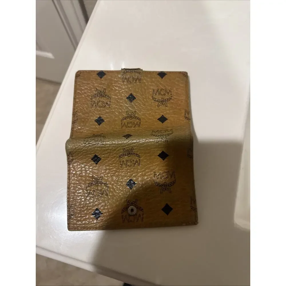 MCM Bifold Wallet in Visetos Original